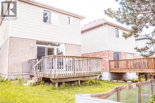 456 Beaumont Crescent, Kitchener, ON - Outdoor With Deck Patio Veranda With Exterior