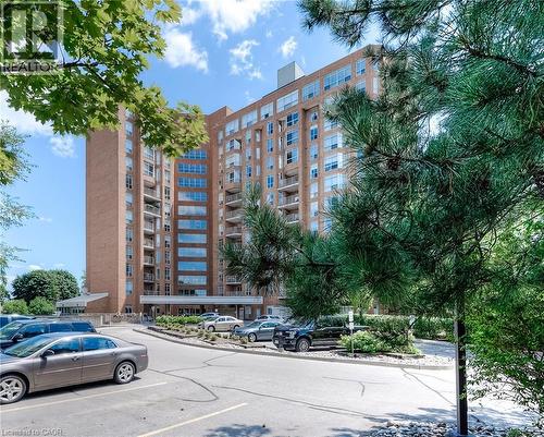 1414 King Street E Unit# 802, Kitchener, ON - Outdoor With Balcony With Facade