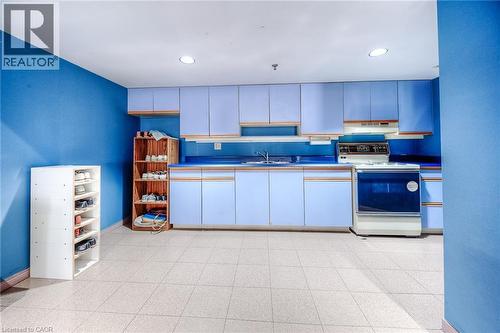 1414 King Street E Unit# 802, Kitchener, ON - Indoor Photo Showing Kitchen With Double Sink