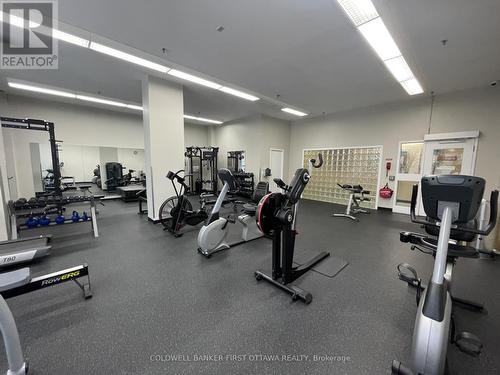 901 - 1025 Grenon Avenue, Ottawa, ON - Indoor Photo Showing Gym Room