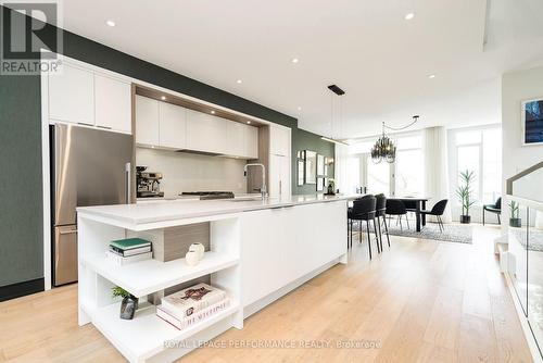 Kitchen with Irpinia cabinetry. - 330 Kenwood Avenue, Ottawa, ON - Indoor Photo Showing Kitchen With Upgraded Kitchen