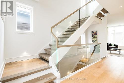 Staircase to third level. - 330 Kenwood Avenue, Ottawa, ON - Indoor Photo Showing Other Room