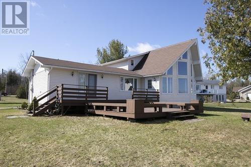 1590 C Line Rd, Richards Landing, ON - Outdoor With Deck Patio Veranda