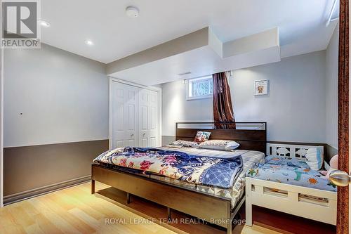 Bedroom-1 Lower Unit - 925 Moorvale Street, Ottawa, ON - Indoor Photo Showing Bedroom