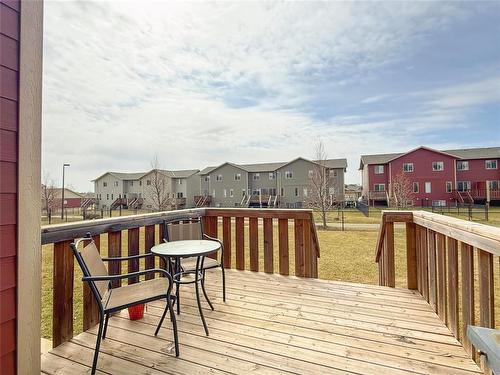 28 White Ash Drive, Brandon, MB - Outdoor With Deck Patio Veranda With Exterior