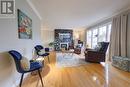 91 Midland Row, Pasadena, NL  - Indoor Photo Showing Living Room With Fireplace 