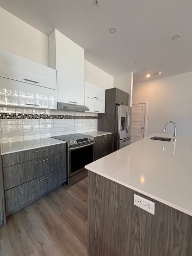 Kitchen - 102-50 Rue D'Ambre, Candiac, QC - Indoor Photo Showing Kitchen With Upgraded Kitchen