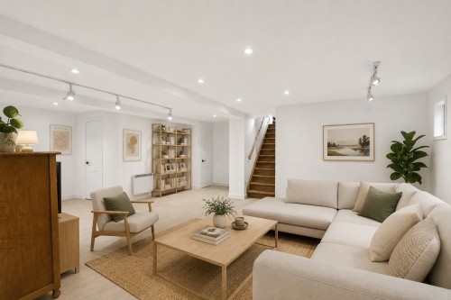Sous-sol - 280 Rue Champigny, Repentigny (Repentigny), QC - Indoor Photo Showing Living Room