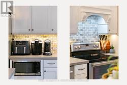 Built in microwave and other details - 