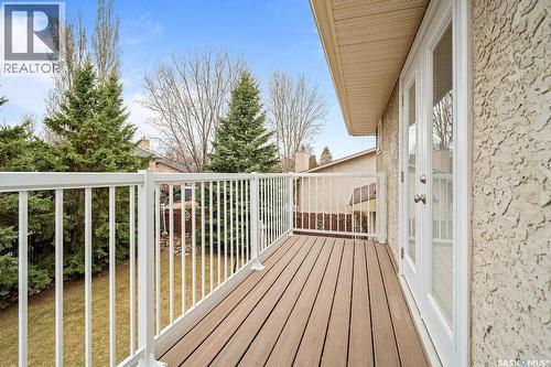 287 Hodgins Crescent N, Regina, SK - Outdoor With Deck Patio Veranda With Exterior