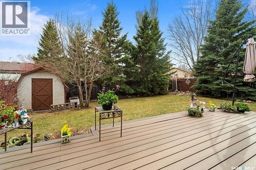 287 Hodgins Crescent N, Regina, SK - Outdoor With Deck Patio Veranda