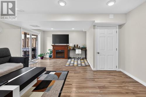 88 Highgate Drive, Hamilton, ON - Indoor With Fireplace