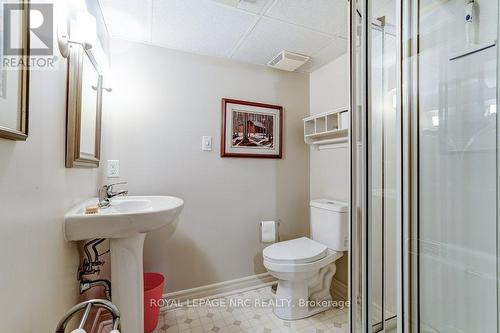 Lower level 3 piece washroom - 103 Queen Street, St. Catharines (Downtown), ON - Outdoor With Balcony
