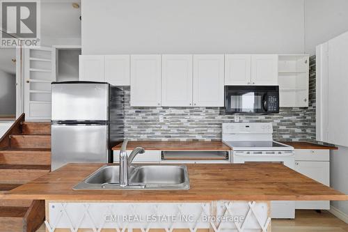 100 Alsops Beach Road, Brock, ON - Indoor Photo Showing Kitchen With Double Sink