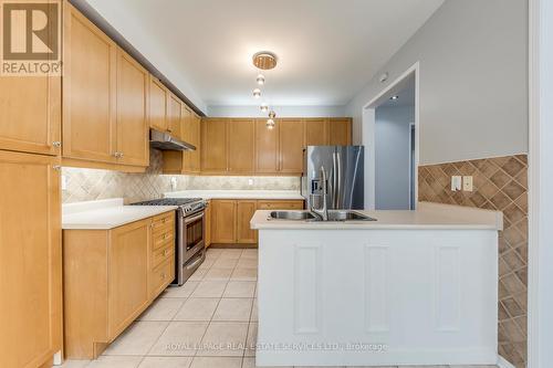 67 Rusty Trail, Vaughan, ON - Indoor Photo Showing Kitchen With Stainless Steel Kitchen With Double Sink