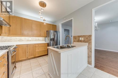 67 Rusty Trail, Vaughan, ON - Indoor Photo Showing Kitchen With Double Sink
