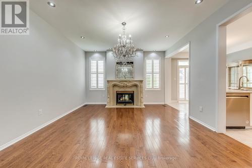 67 Rusty Trail, Vaughan, ON - Indoor Photo Showing Living Room With Fireplace