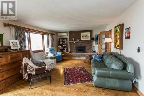 103 Birch Point Dr|Laird Township, Echo Bay, ON - Indoor Photo Showing Living Room With Fireplace