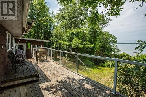 103 Birch Point Dr|Laird Township, Echo Bay, ON - Outdoor With Body Of Water With Deck Patio Veranda