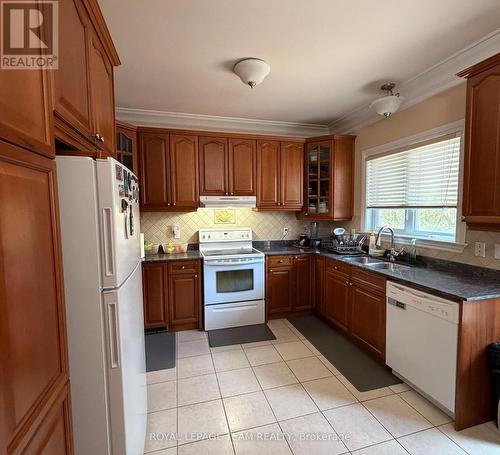 Granite countertops - 1221 Anoka Street, Ottawa, ON - Indoor Photo Showing Kitchen With Double Sink