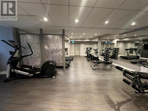 Gym/Exercise Room - 301 - 58 Adam Sellers Street, Markham, ON - Indoor Photo Showing Gym Room