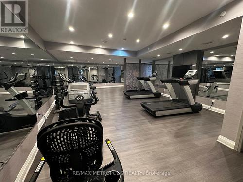 Gym/Exercise Room - 301 - 58 Adam Sellers Street, Markham, ON - Indoor Photo Showing Gym Room
