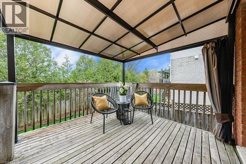 40 Old Maple Lane, Kitchener, ON - Outdoor With Deck Patio Veranda With Exterior