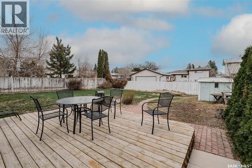 134 Maclean Crescent, Saskatoon, SK - Outdoor With Deck Patio Veranda