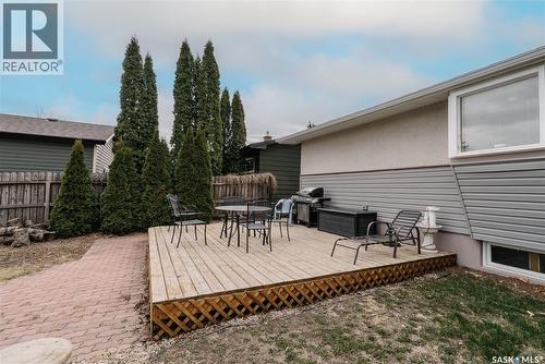 134 Maclean Crescent, Saskatoon, SK - Outdoor With Deck Patio Veranda With Exterior