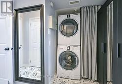 Convenient main floor, in suite laundry - 