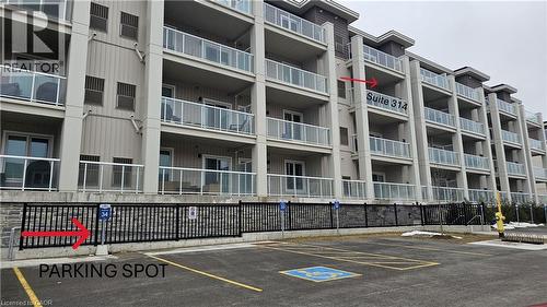 5 Spooner Crescent Unit# 314, Collingwood, ON - Outdoor With Balcony