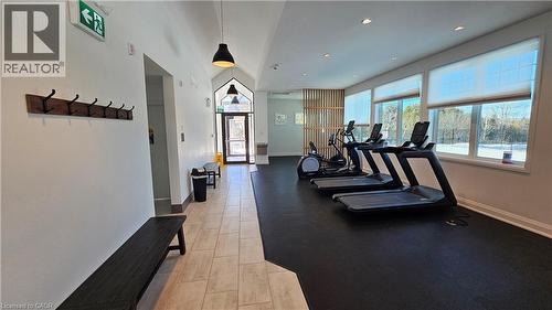 5 Spooner Crescent Unit# 314, Collingwood, ON - Indoor Photo Showing Gym Room