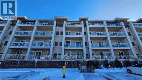 5 Spooner Crescent Unit# 314, Collingwood, ON - Outdoor With Balcony With Facade