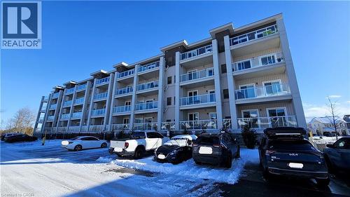 5 Spooner Crescent Unit# 314, Collingwood, ON - Outdoor With Balcony With Facade