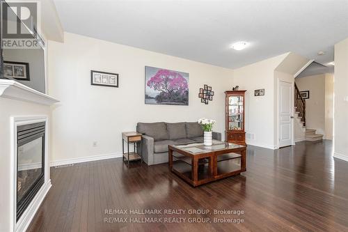 183 Claridge Drive, Ottawa, ON - Indoor Photo Showing Living Room With Fireplace