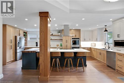 514 Birchleaf Walk, Waterloo, ON - Indoor Photo Showing Kitchen With Upgraded Kitchen