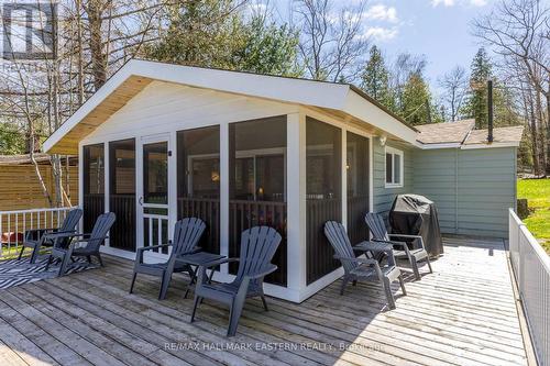 1810 Hull Road, Douro-Dummer, ON - Outdoor With Deck Patio Veranda With Exterior
