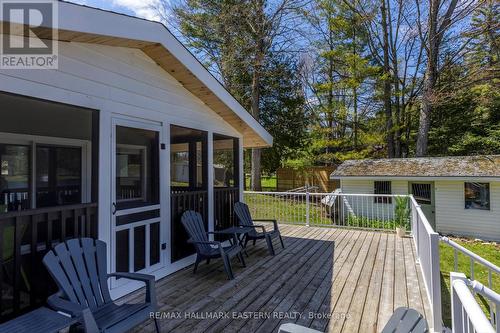 1810 Hull Road, Douro-Dummer, ON - Outdoor With Deck Patio Veranda