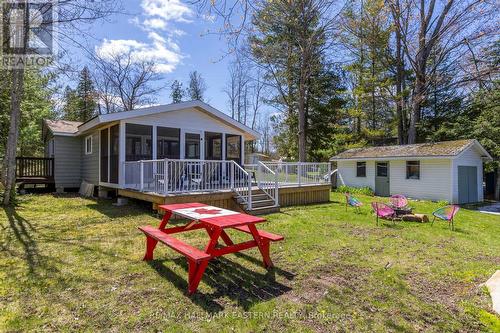 1810 Hull Road, Douro-Dummer, ON - Outdoor With Deck Patio Veranda