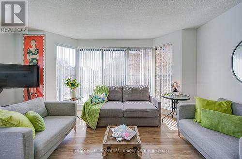 202 - 97 Lawton Boulevard, Toronto, ON - Indoor Photo Showing Living Room