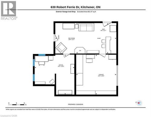 Floor plan - 630 Robert Ferrie Drive, Kitchener, ON - Other
