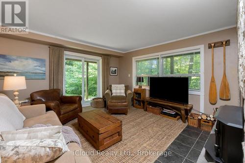 Rec Room has walkout to patio - 487202 30 Sdrd Side Road, Mono, ON - Indoor Photo Showing Living Room