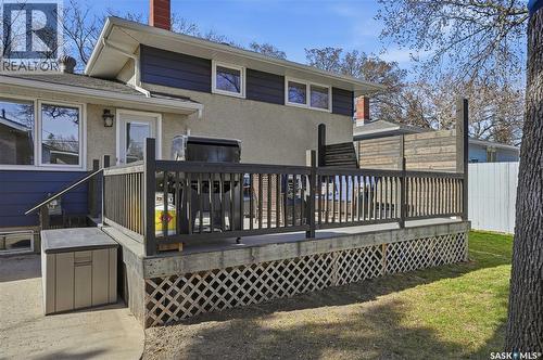 115 Stapleford Crescent, Regina, SK - Outdoor With Deck Patio Veranda
