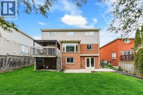 40 Old Maple Lane, Kitchener, ON - Outdoor With Deck Patio Veranda With Exterior