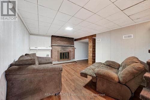 910 Leonard Avenue, Cornwall, ON - Indoor With Fireplace