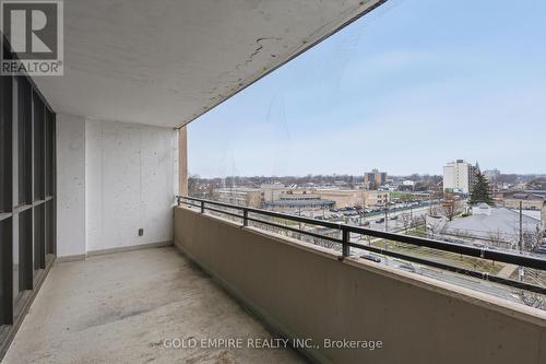 701 - 389 Dundas Street, London East (East K), ON - Outdoor With Balcony With View With Exterior