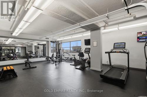 701 - 389 Dundas Street, London East (East K), ON - Indoor Photo Showing Gym Room