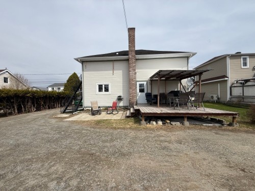 Back of Structure - 22  - 22A Rue Notre-Dame O., Lorrainville, QC - Outdoor With Deck Patio Veranda