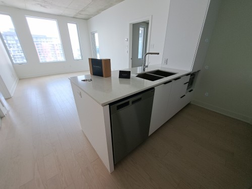Cuisine - 1416-60 Rue De L'Éclipse, Brossard, QC - Indoor Photo Showing Kitchen With Double Sink