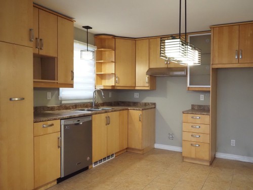 Kitchen - 821 Rue Gabrielle-D'Anneville, Québec (Beauport), QC - Indoor Photo Showing Kitchen With Double Sink